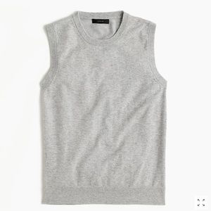 J.Crew Cotton Jackie shell in ash grey S